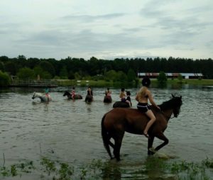 June Summer Camp Fun on horses